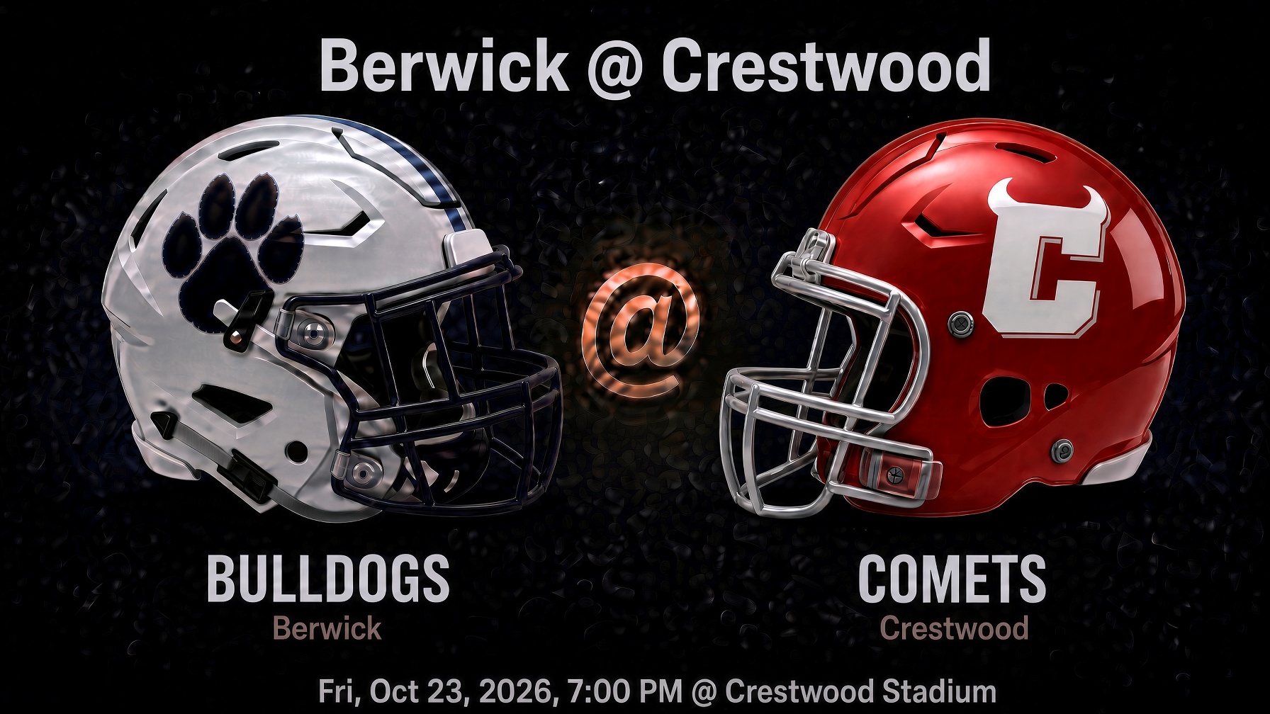 Berwick Football at Crestwood