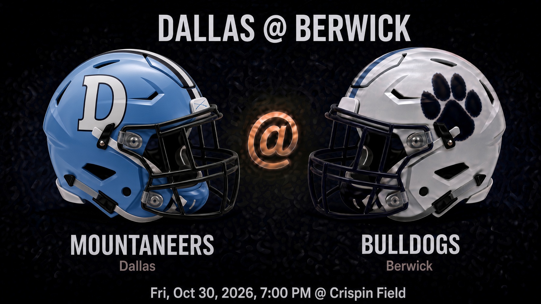 Berwick Football vs Dallas